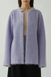 SWAYING/KNIT Mohair Suit SW22AW1T92 Purple/Black